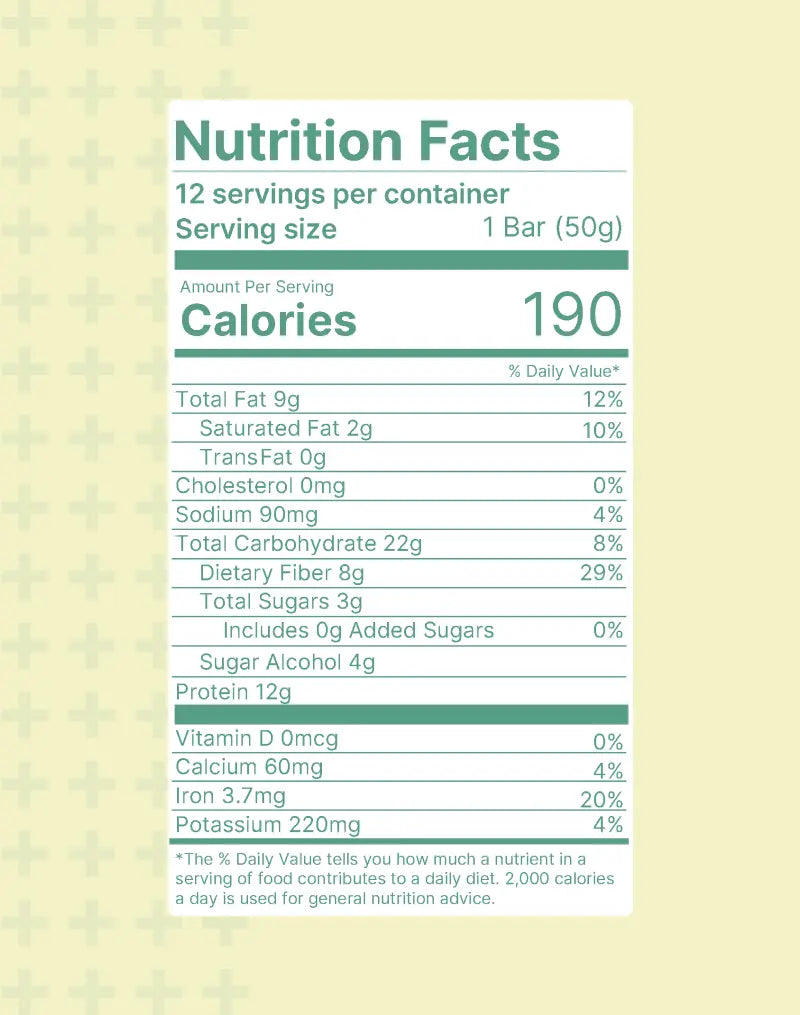 Lemon Ginger LAST Protein Bar  - 12 Count